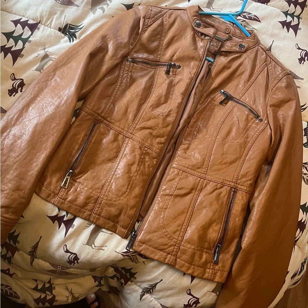 Leather jacket